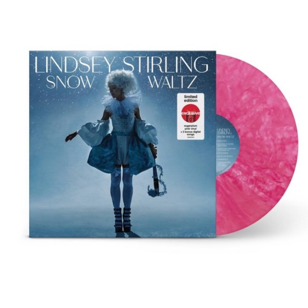 Lindsey Stirling Snow Waltz Limited Edition SugarPlum Pink Vinyl + 2 Bonus Songs